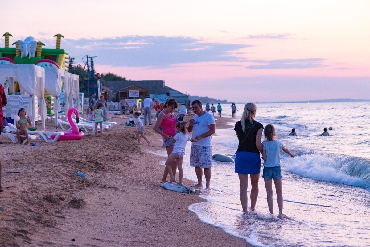 Пляж Голубицкая 1