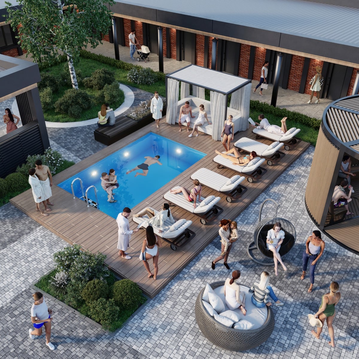 Отель в Голубицкой