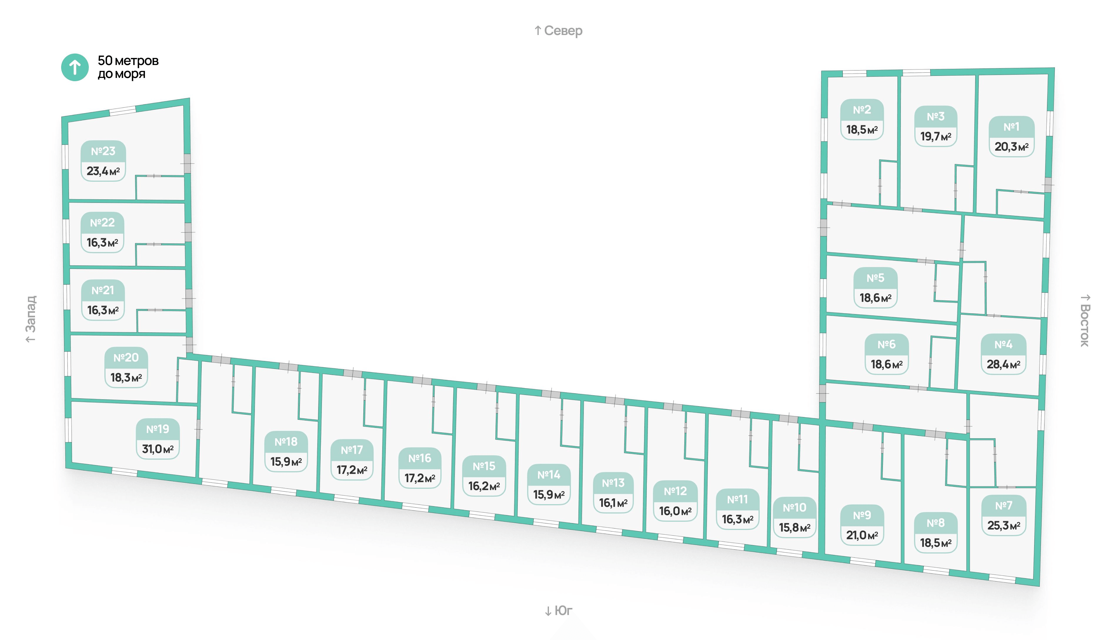 Поэтажный план